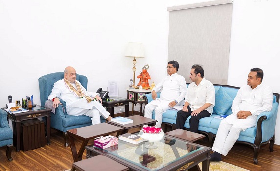 VC Polls: HM Amit Shah holds meeting with Tripura CM Dr. Manik Saha, TMP founder Pradyot Kishor Debbarma on alliance. 